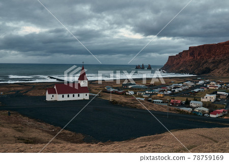 Landscape around Vik, Iceland 78759169