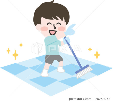 雙頭body_pointing浴室男清潔工 78759238