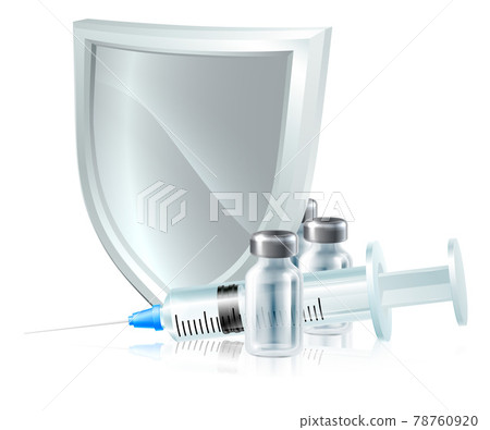Vaccine Immunisation Syringe Medical Concept 78760920