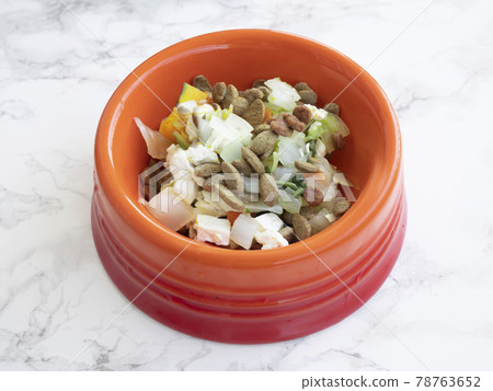 Healthy dog food, cat food, dog food for pet dogs and cats 78763652