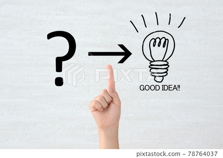 Image of a child coming up with an idea 78764037