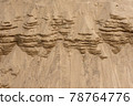 sandy layer on a cut 78764776