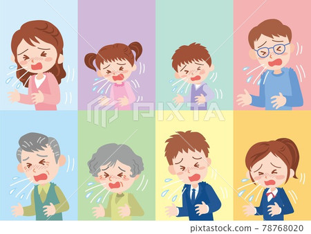 一個打噴嚏的人 一個打噴嚏的人 78768020