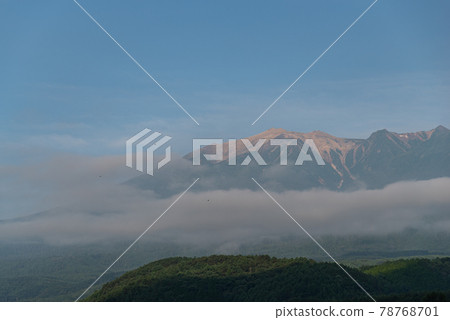 Mt. Ontakeyama在夏天 78768701