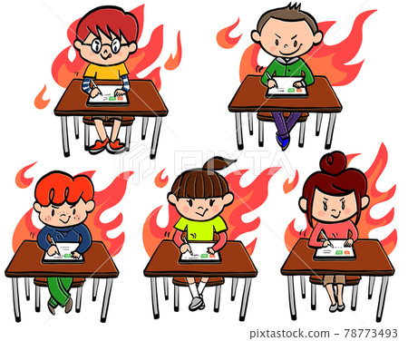 Children learning with digital devices Children learning with digital devices 78773493