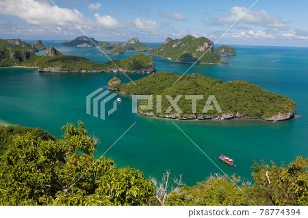 Angthong national marine park close to Koh Samui, Thailand Angthong national marine park close to Koh Samui, Thailand 78774394
