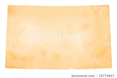 Old paper with tears on the edges, trapezoid 78774647