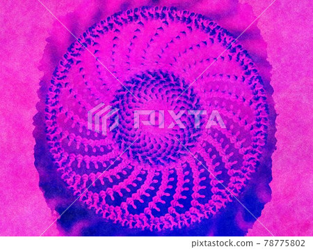 Abstract watercolor mandala art purple background Abstract watercolor mandala art purple background 78775802