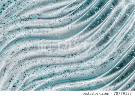 Liquid cream gel, green blue cosmetic texture with bubbles Liquid cream gel, green blue cosmetic texture with bubbles 78779152