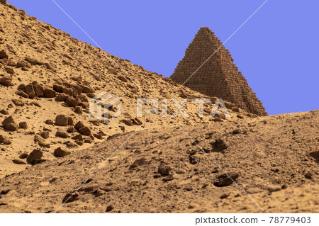 Pyramid of the Black Pharaohs of the Kush Empire in Sudan 78779403