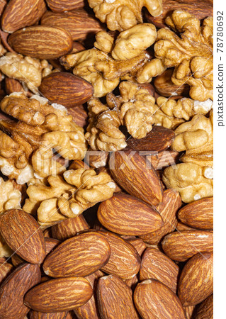 Almond and walnut Almond and walnut 78780692