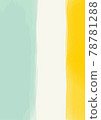 Mint green and yellow watercolor background 78781288