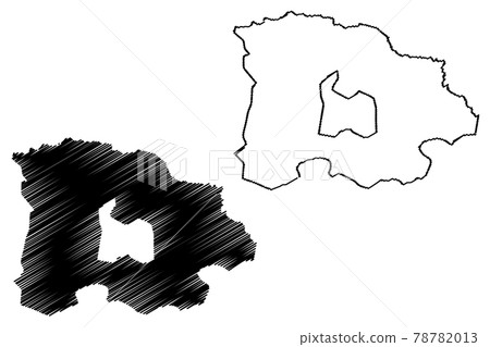 Selenge Province (aimags, Provinces of Mongolia) map vector illustration, scribble sketch Selenge Aimag map.... Selenge Province (aimags, Provinces of Mongolia) map vector illustration, scribble sketch Selenge Aimag map.... 78782013