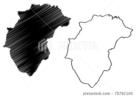Herrera Province (Republic of Panama, Provinces of Panama) map vector illustration, scribble sketch Herrera map Herrera Province (Republic of Panama, Provinces of Panama) map vector illustration, scribble sketch Herrera map 78782100