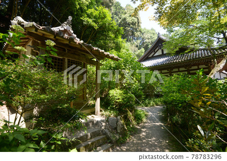 京都府甘泉寺會堂和本堂木津川市 78783296