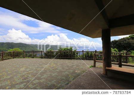 Scenery seen from Kunigami Village, Kunigami Village, Okinawa 78783784