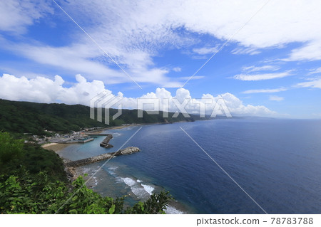 Scenery seen from Kunigami Village, Kunigami Village, Okinawa Scenery seen from Kunigami Village, Kunigami Village, Okinawa 78783788