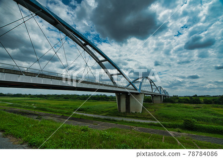 Watarase River, Shinmikuni Bridge Watarase River, Shinmikuni Bridge 78784086