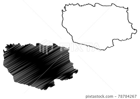 Savannakhet Province (Lao People's Democratic Republic, Muang Lao, Provinces of Laos) map vector illustration, scribble sketch Savanh Nakhone map Savannakhet Province (Lao People's Democratic Republic, Muang Lao, Provinces of Laos) map vector illustration, scribble sketch Savanh Nakhone map 78784267