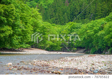 Scenery of the Ojika River Scenery around Tokkozawa Fureai Square Nikko City Scenery of the Ojika River Scenery around Tokkozawa Fureai Square Nikko City 78785822