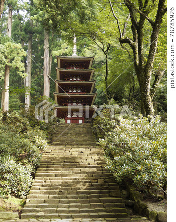 Five-storied pagoda of Nara Muroji Temple Five-storied pagoda of Nara Muroji Temple 78785926