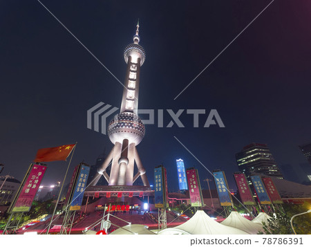 上海東方明珠塔/東方明珠塔,上海,中國 上海東方明珠塔/東方明珠塔,上海,中國 78786391
