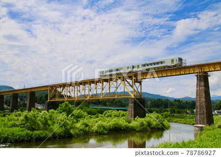 盤越齋線 一之戶川大橋（福島縣喜多方市） 78786927