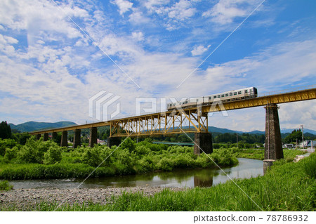 盤越齋線 一之戶川大橋（福島縣喜多方市） 78786932