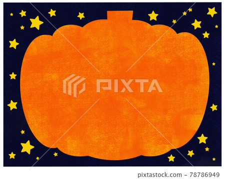 Halloween pumpkin background material 78786949