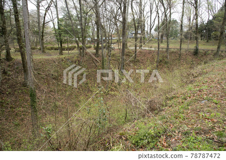 Oshima Castle Ruins Ninomaru Sorabori and Sannomaru 78787472