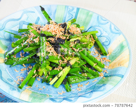 Green onion salad 78787642