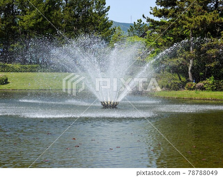 公園噴泉形象景觀 78788049