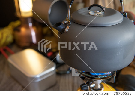 戶外水壺野營裝備特寫材料 78790553