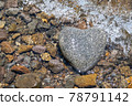 Heart stone (heart-shaped stone) 78791142