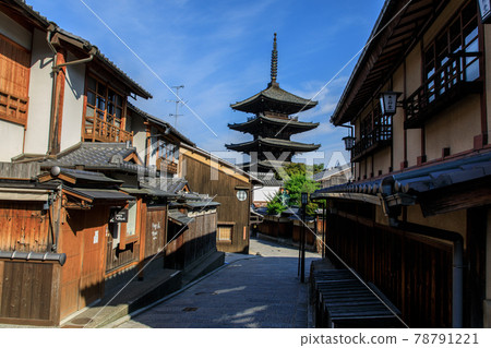 Kyoto Yasaka Tower in the early morning Kyoto Yasaka Tower in the early morning 78791221