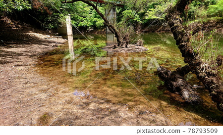 Yahagi Dam Summer scenery 78793509