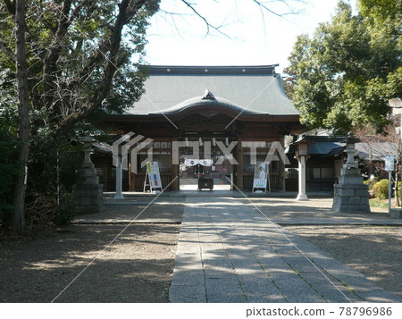 Suga Shrine, located in Miyamoto-cho, Oyama City, Tochigi Prefecture, worshiped by Ieyasu Tokugawa and dedicated the Mikoshi. Suga Shrine, located in Miyamoto-cho, Oyama City, Tochigi Prefecture, worshiped by Ieyasu Tokugawa and dedicated the Mikoshi. 78796986