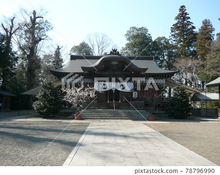 位於櫪木縣小山市宮本町的須賀神社,德川家康供奉並供奉神轎。 位於櫪木縣小山市宮本町的須賀神社,德川家康供奉並供奉神轎。 78796990