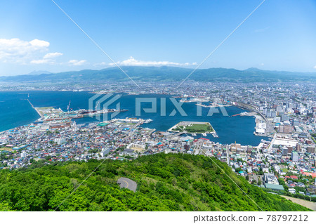 陽光明媚的函館港 陽光明媚的函館港 78797212