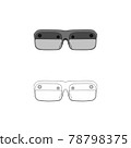 ■ AR glass (line drawing / coloring) 78798375