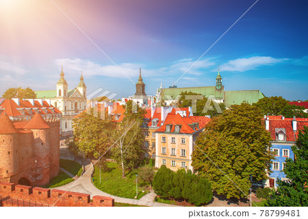 Barbacan in Warsaw 78799481