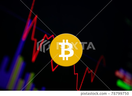 Bitcoin SV BSV Cryptocurrency. coin growth chart on the exchange, chart 78799750
