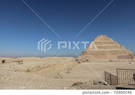 Egypt's World Heritage Site, Pyramid of Djoser, Pyramid of Djoser, Saqqara 78800546