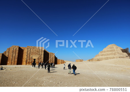 埃及的世界遺產，左塞爾金字塔，左塞爾金字塔，薩卡拉 78800551