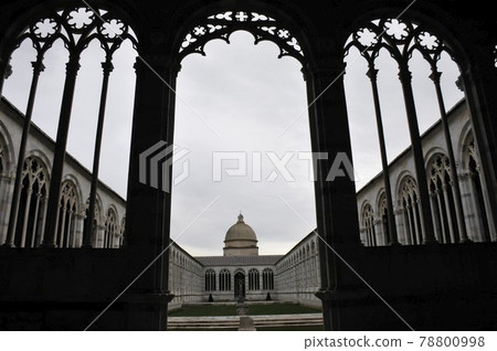 Italy, Pisa, Leaning Tower of Pisa, Camposanto (ossuary) 78800998