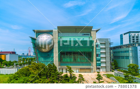 Tokyo cityscape in Japan I hope to see the Japan Science Future Museum 78801378