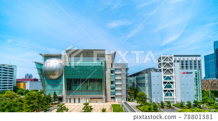 Tokyo cityscape in Japan I hope to see the Japan Science Future Museum 78801381