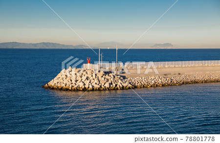 Breakwater at sunset Breakwater at sunset 78801778