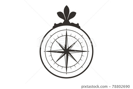簡單的複古指南針 78802690