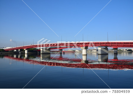 Keihin Ohashi bridge between Oei Bego and Keihinjima 78804939